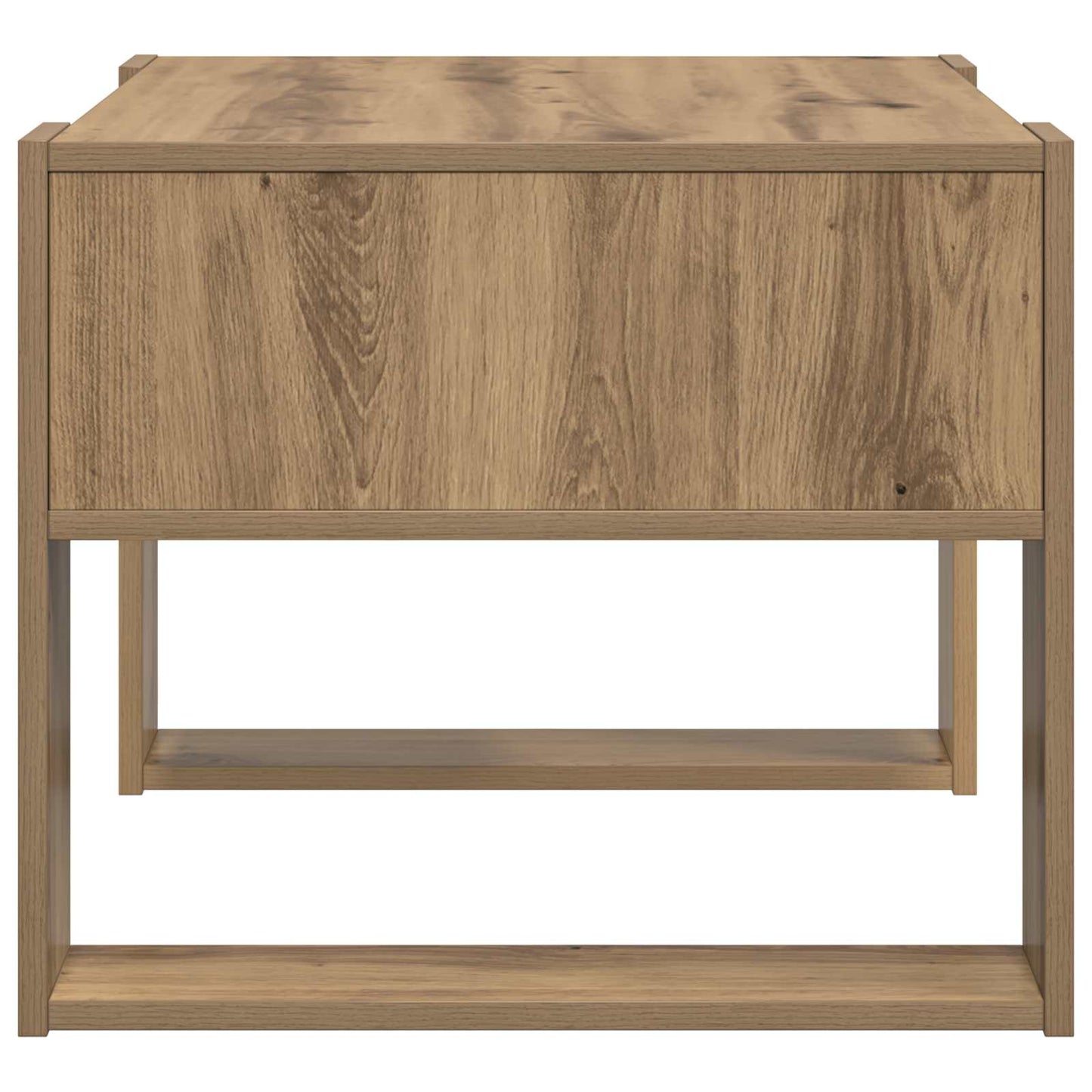 Tavolino da salotto Rovere artigianale 66 x 53 x 45 cm | homemem39