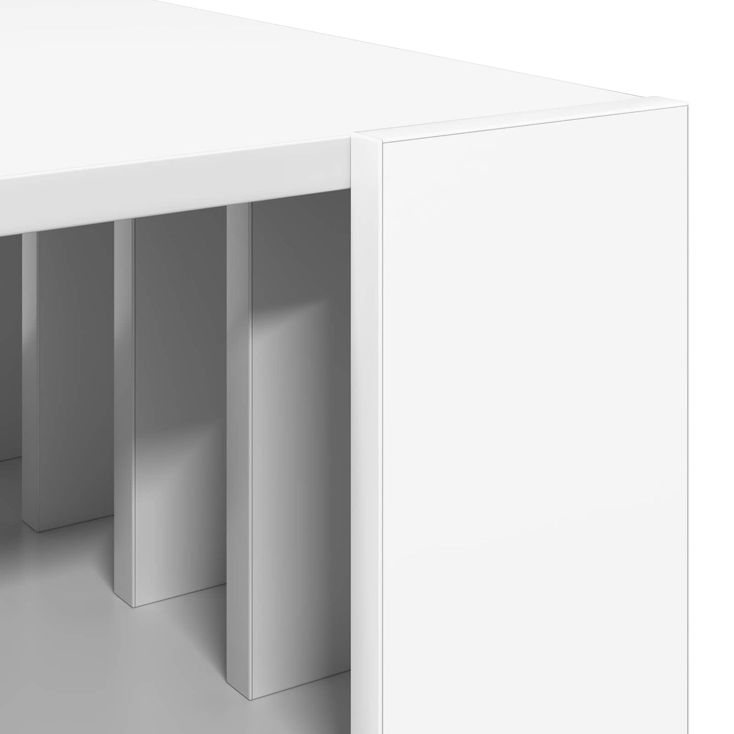 Tavolino da salotto Bianco 92 x 49,5 x 45 cm Legno multistrato | homemem39