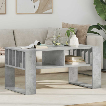 Tavolino da salotto Grigio cemento 92 x 49,5 x 45 cm | homemem39