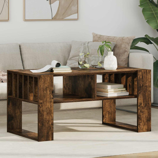 Tavolino da salotto Rovere fumé 92 x 49,5 x 45 cm | homemem39
