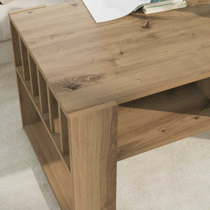 Tavolino da salotto Rovere artigianale 92 x 49,5 x 45 cm | homemem39