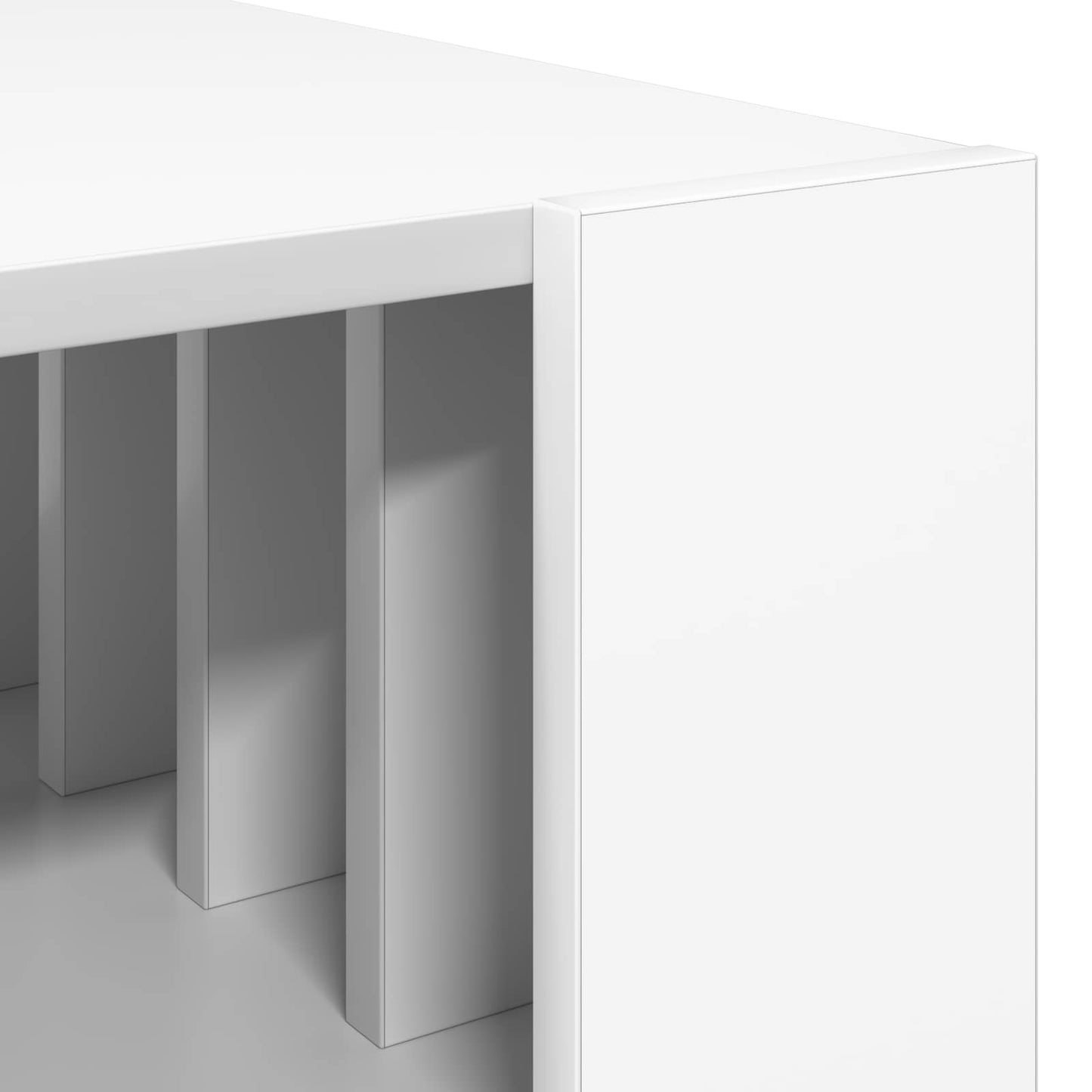 Tavolino da salotto Bianco 66 x 49,5 x 45 cm Legno multistrato | homemem39
