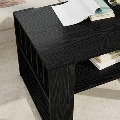 Tavolino da salotto Rovere Nero 66 x 49,5 x 45 cm | homemem39