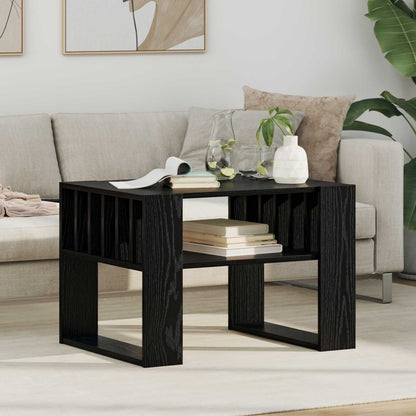 Tavolino da salotto Rovere Nero 66 x 49,5 x 45 cm | homemem39