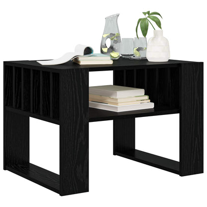 Tavolino da salotto Rovere Nero 66 x 49,5 x 45 cm | homemem39