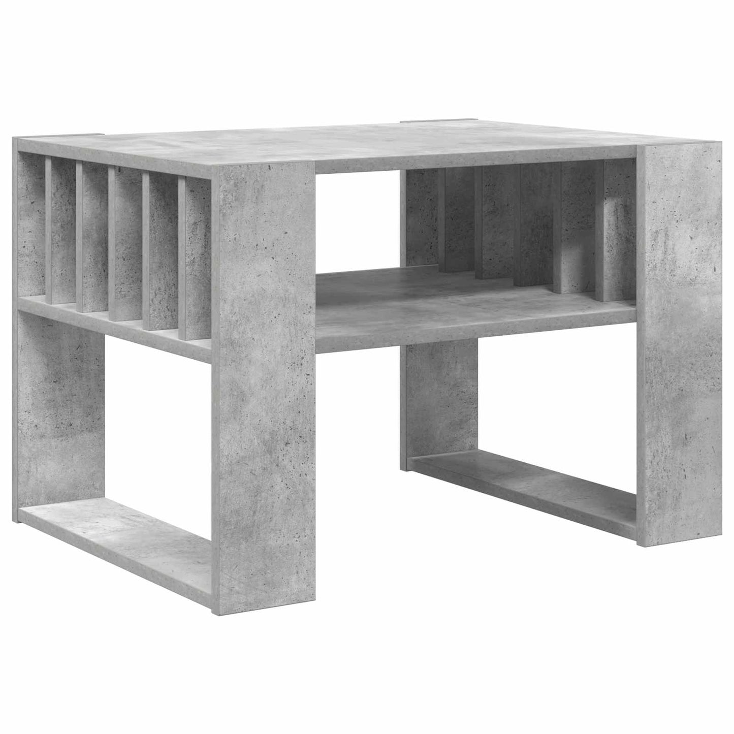 Tavolino da salotto Grigio cemento 66 x 49,5 x 45 cm | homemem39