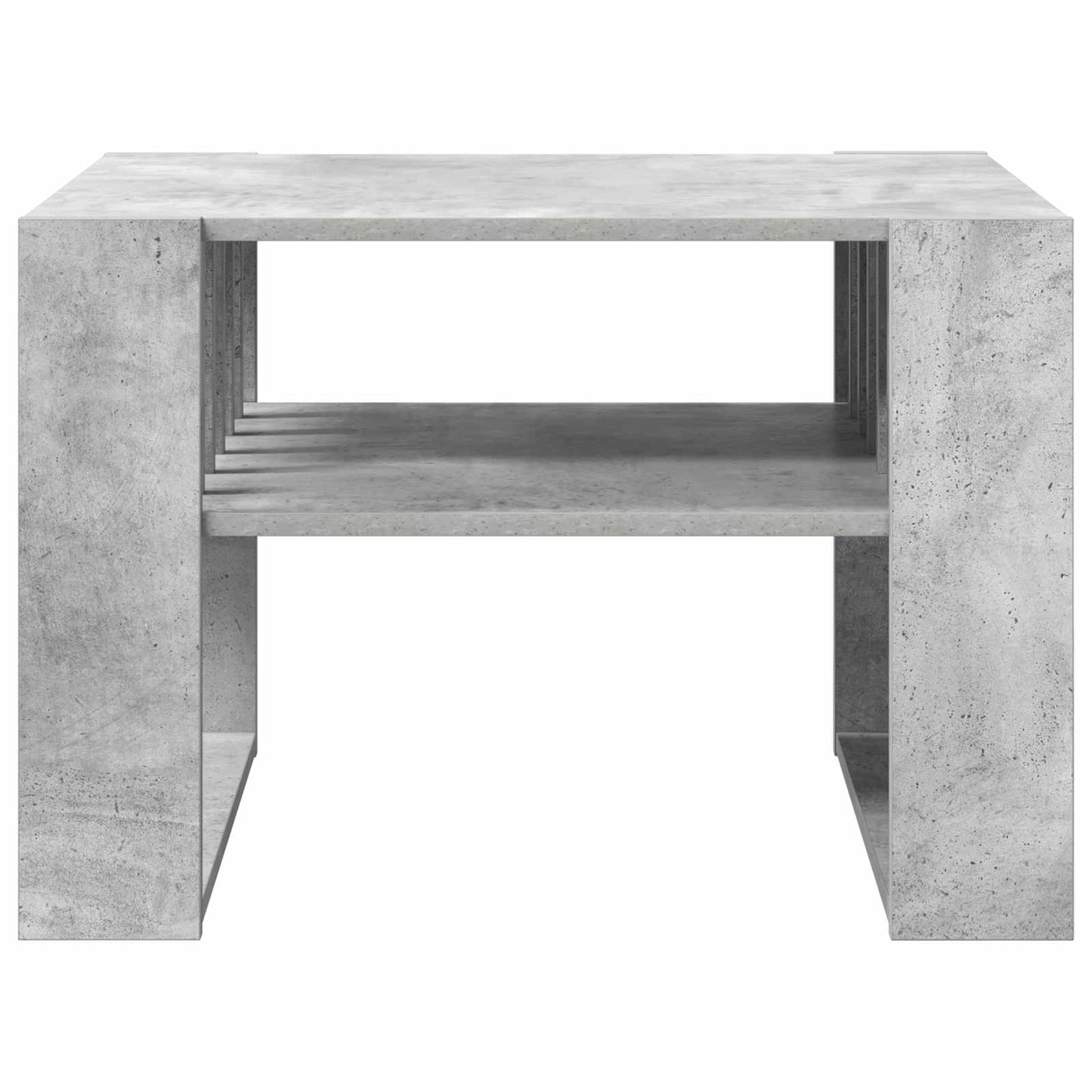 Tavolino da salotto Grigio cemento 66 x 49,5 x 45 cm | homemem39