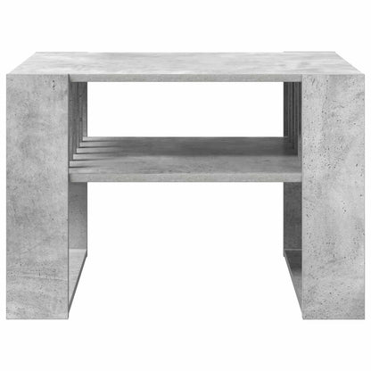 Tavolino da salotto Grigio cemento 66 x 49,5 x 45 cm | homemem39