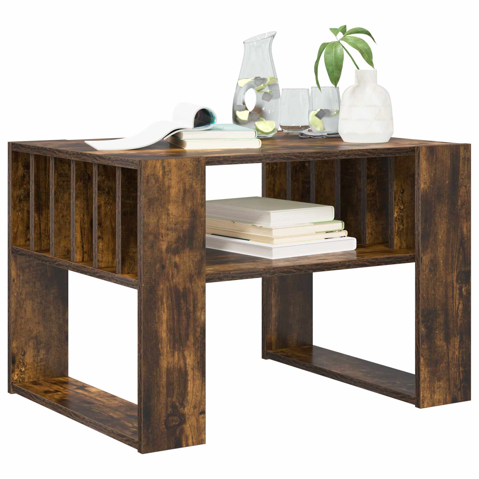 Tavolino da salotto Rovere fumé 66 x 49,5 x 45 cm | homemem39