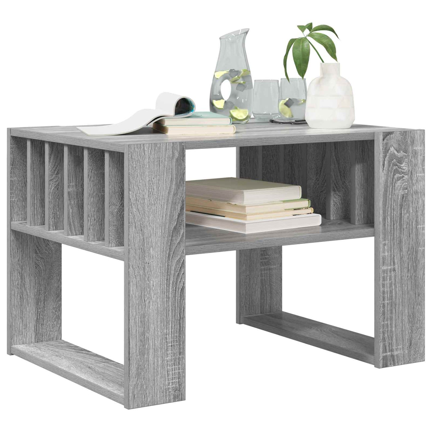 Tavolino da salotto Grigio Sonoma 66 x 49,5 x 45 cm | homemem39