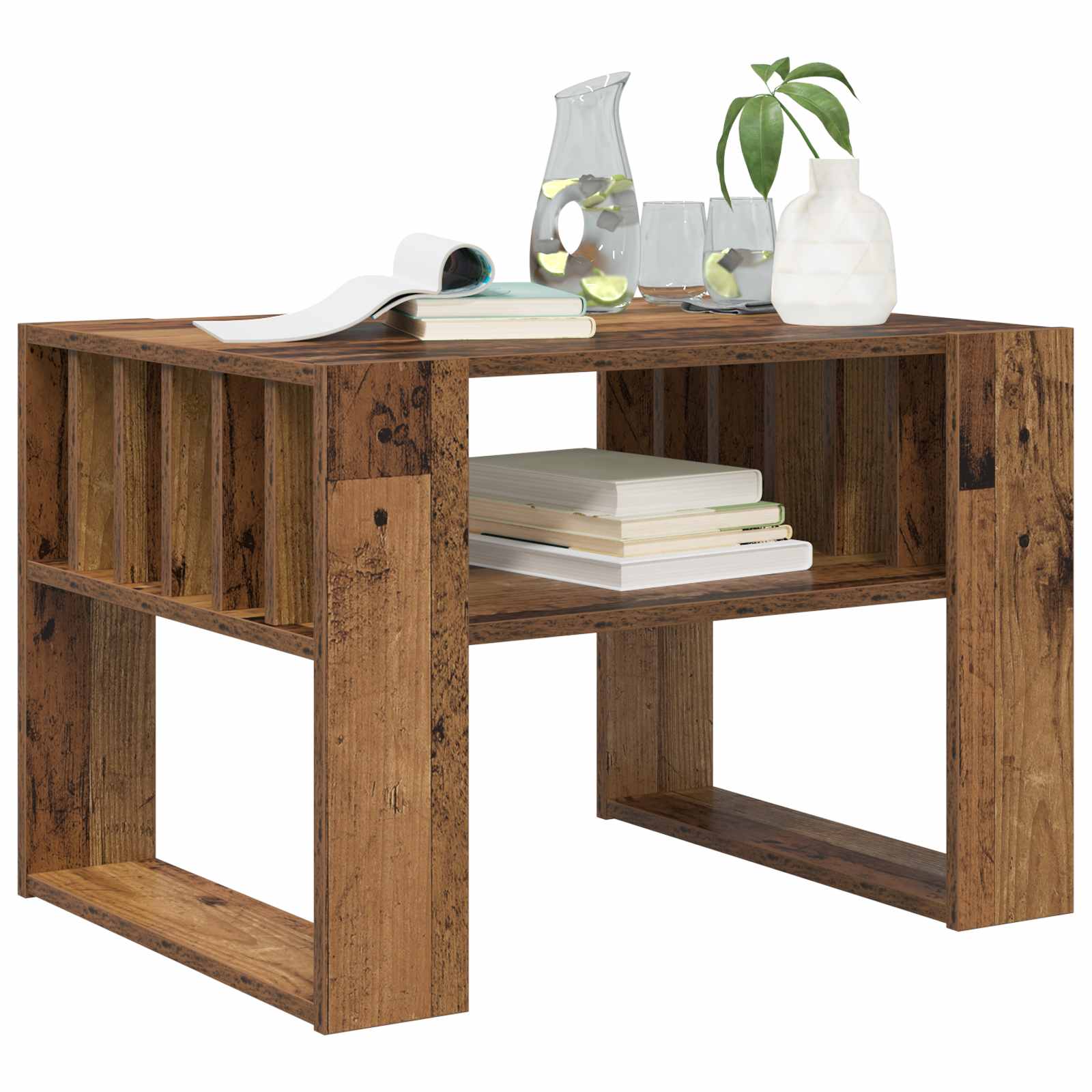 Tavolino da salotto Legno vecchio 66 x 49,5 x 45 cm | homemem39