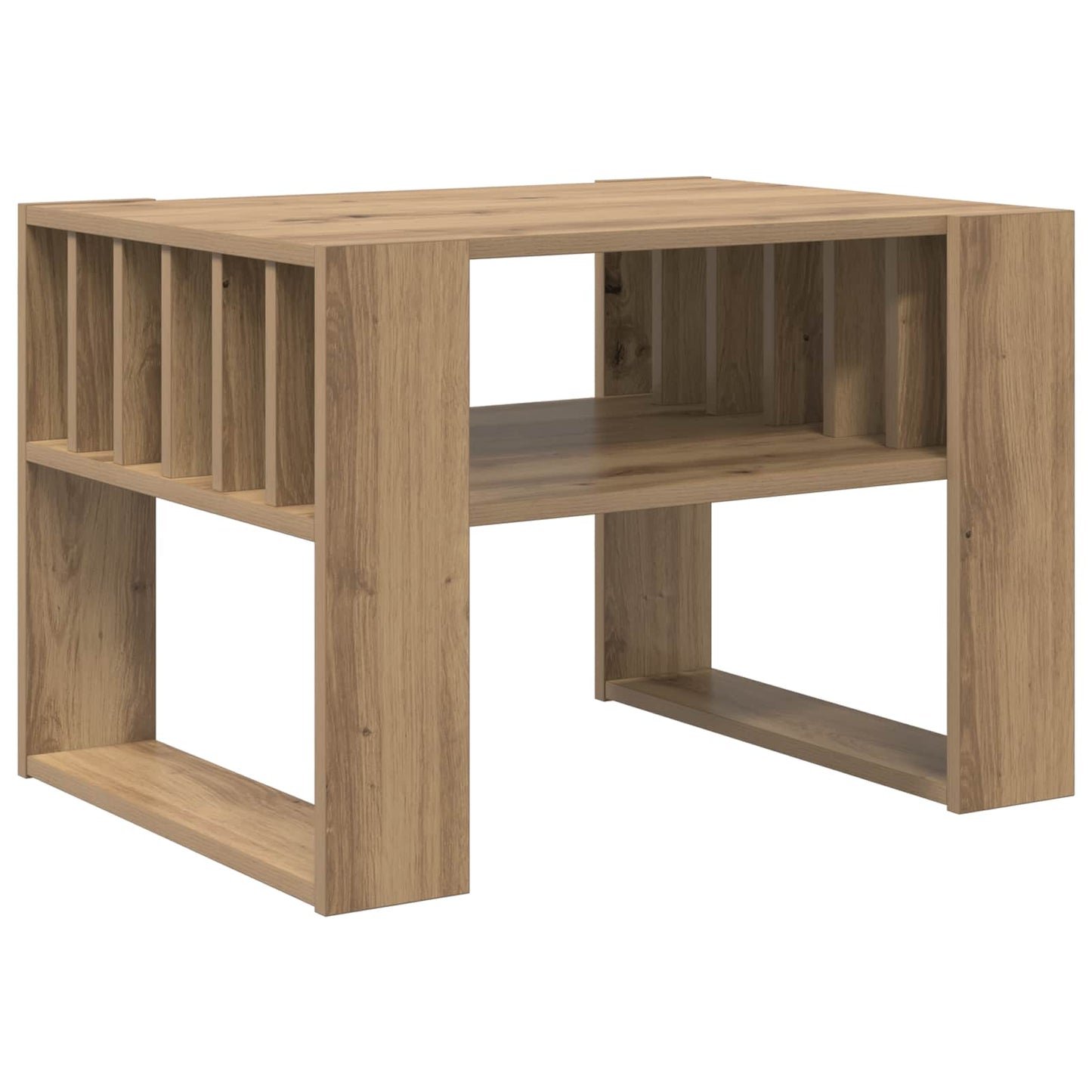 Tavolino da salotto Rovere artigianale 66 x 49,5 x 45 cm | homemem39