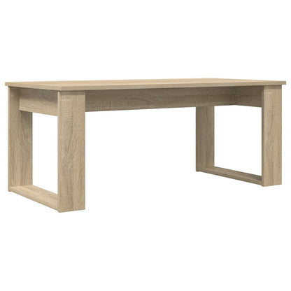 Set di Tavolini da Caffè 2 pcs Rovere Sonoma Legno multistrato | homemem39
