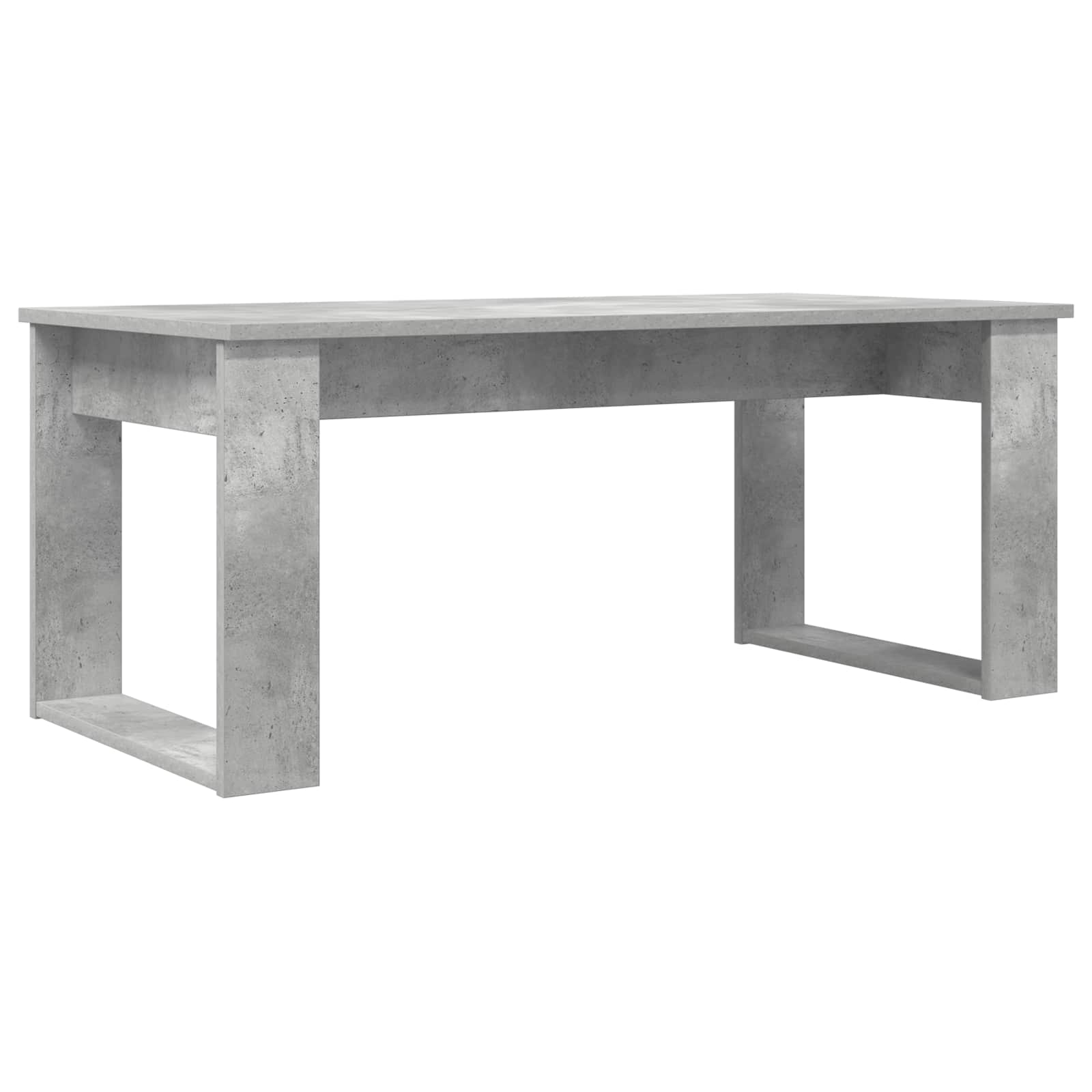Set di Tavolini da Caffè 2 pcs Grigio cemento Legno multistrato | homemem39