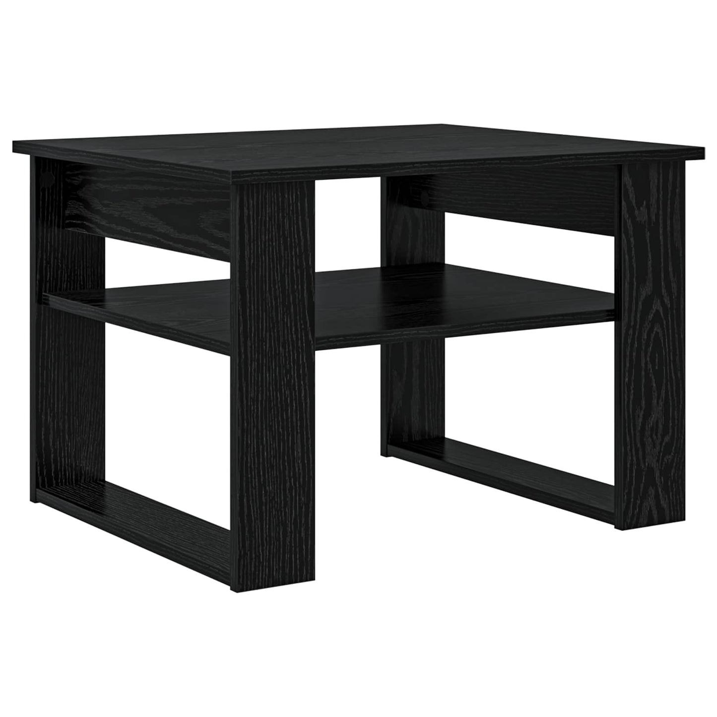 Tavolino da salotto Rovere Nero 64 x 54 x 44 cm | homemem39