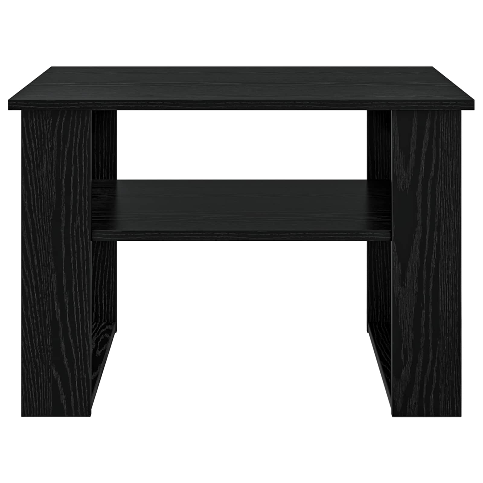Tavolino da salotto Rovere Nero 64 x 54 x 44 cm | homemem39