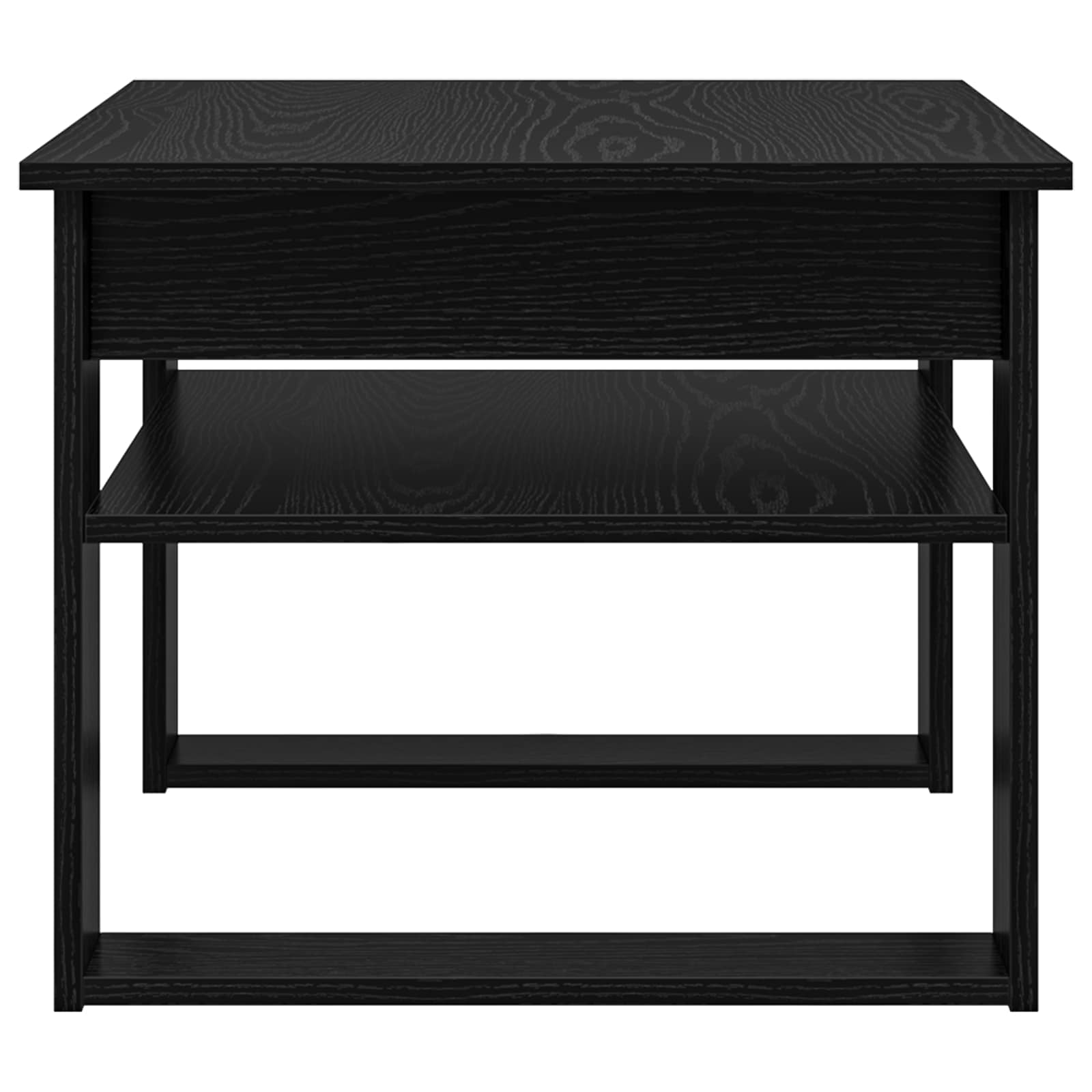 Tavolino da salotto Rovere Nero 64 x 54 x 44 cm | homemem39