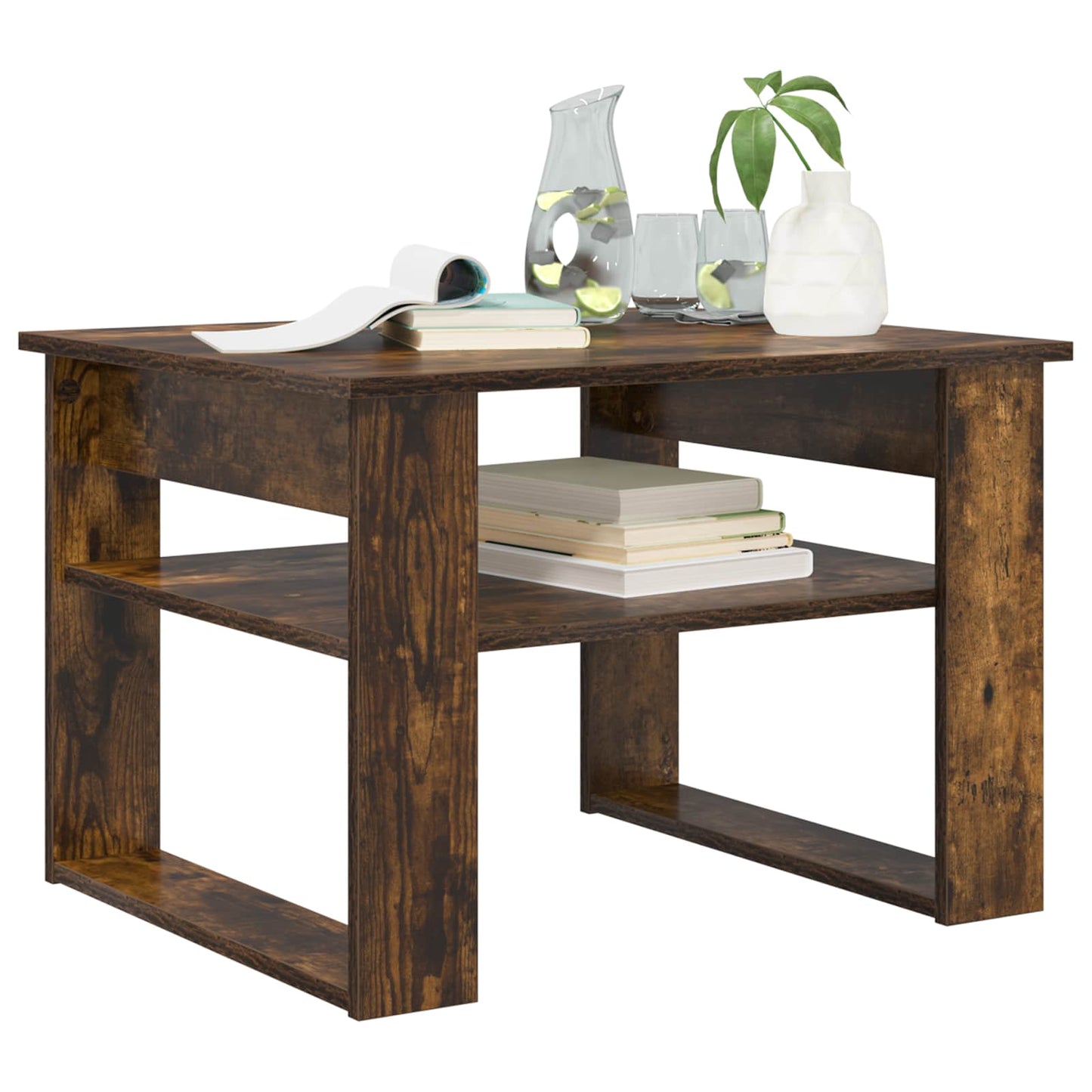 Tavolino da salotto Rovere fumé 64 x 54 x 44 cm | homemem39