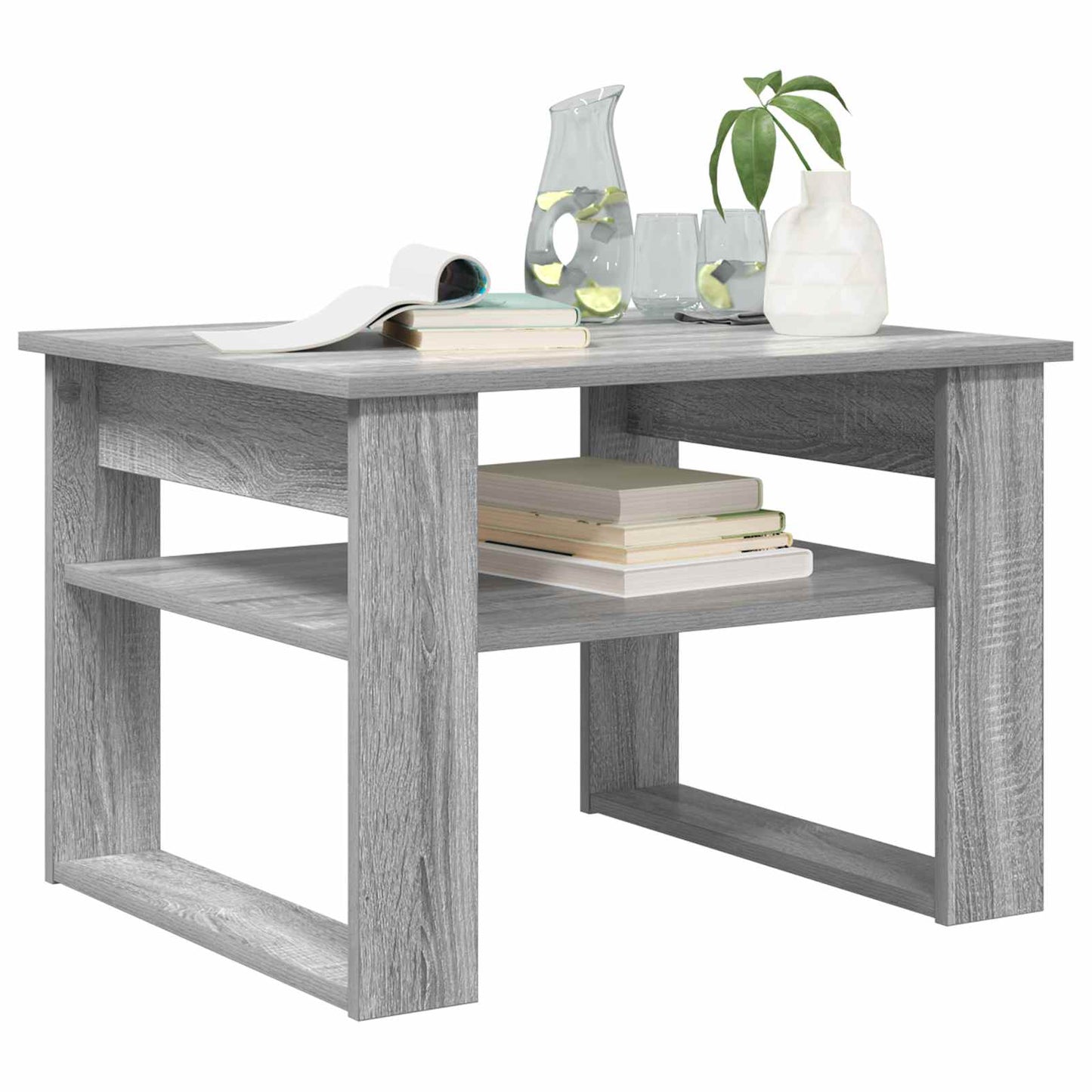 Tavolino da salotto Grigio Sonoma 64 x 54 x 44 cm | homemem39