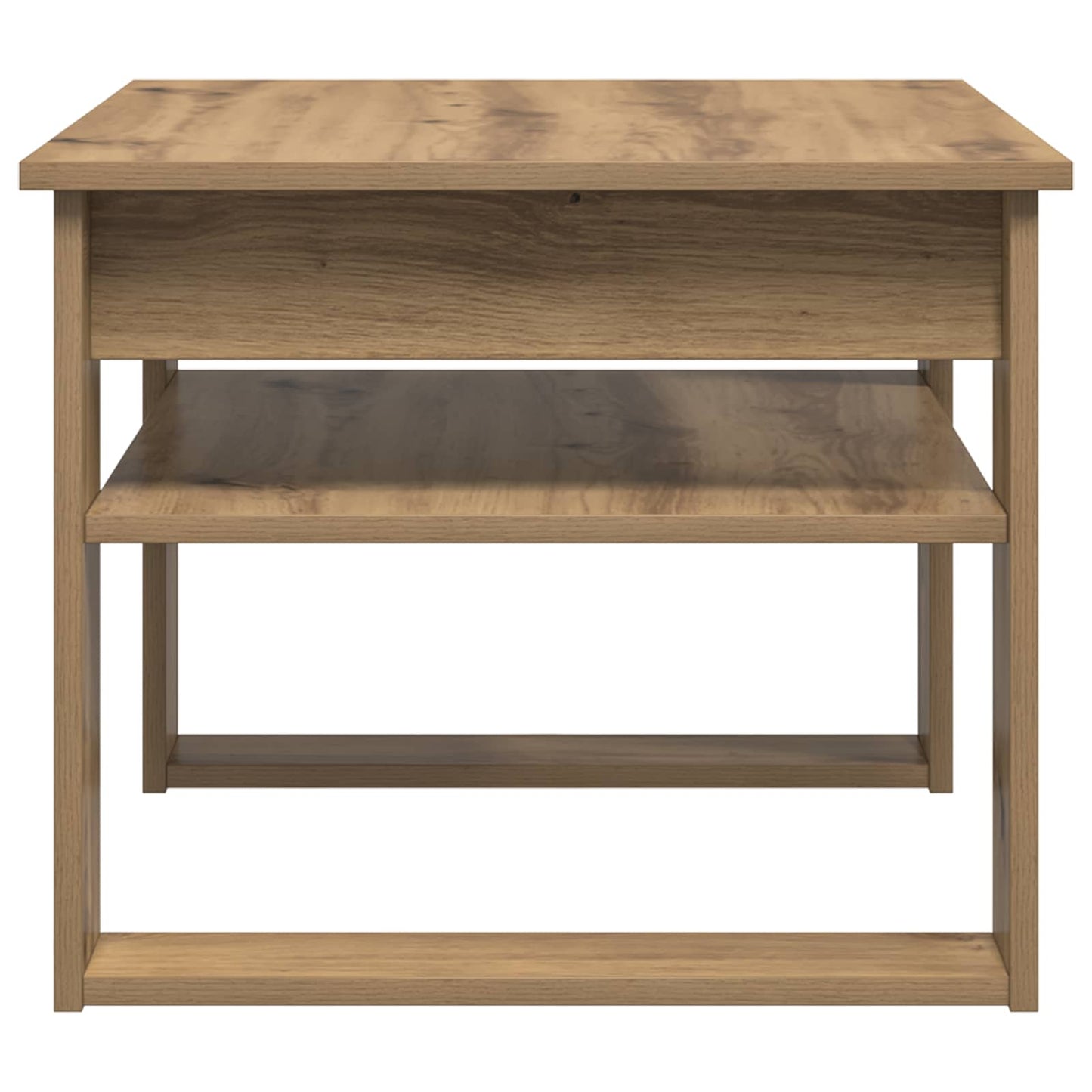 Tavolino da salotto Rovere artigianale 64 x 54 x 44 cm | homemem39