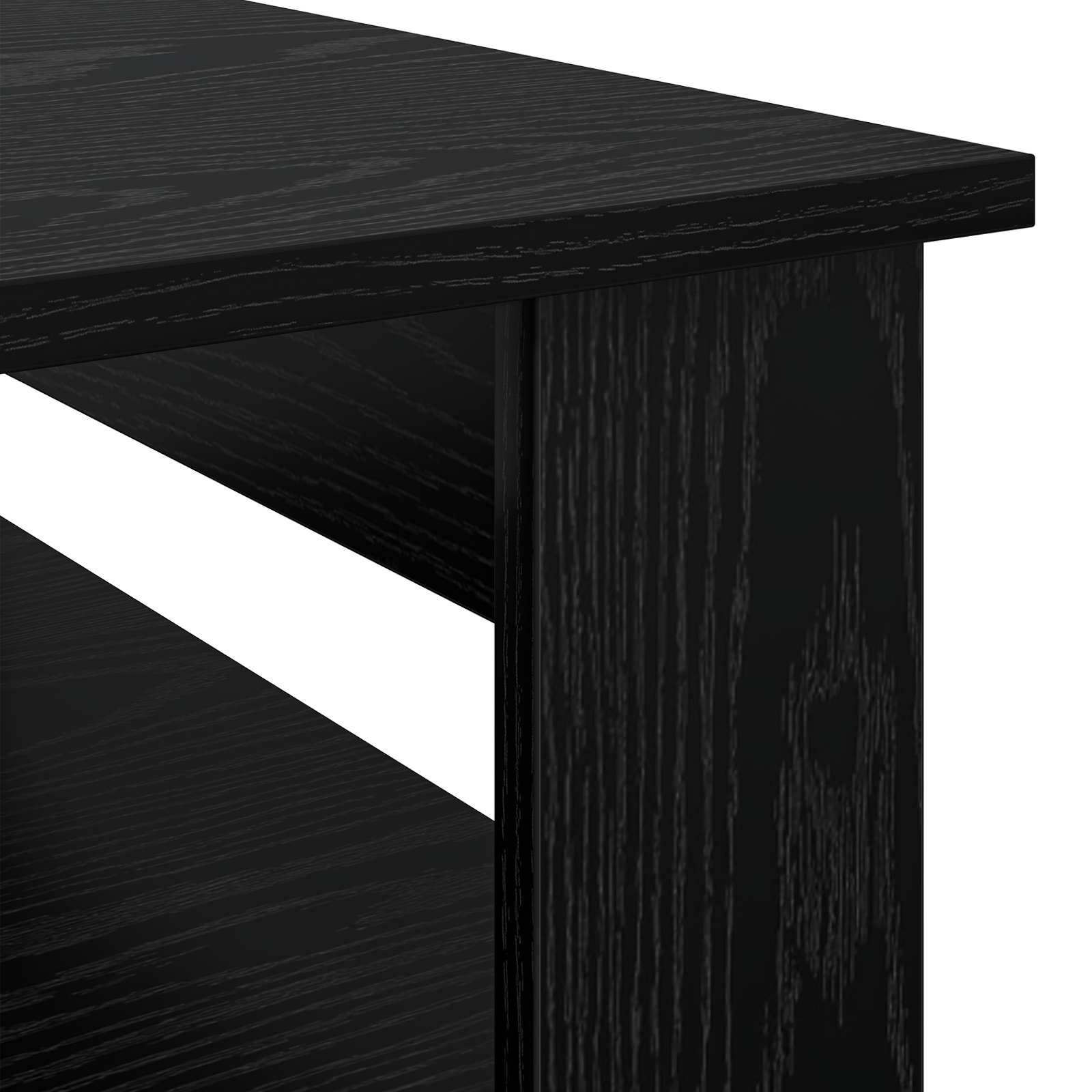 Tavolino da salotto Rovere Nero 96 x 54 x 44 cm | homemem39