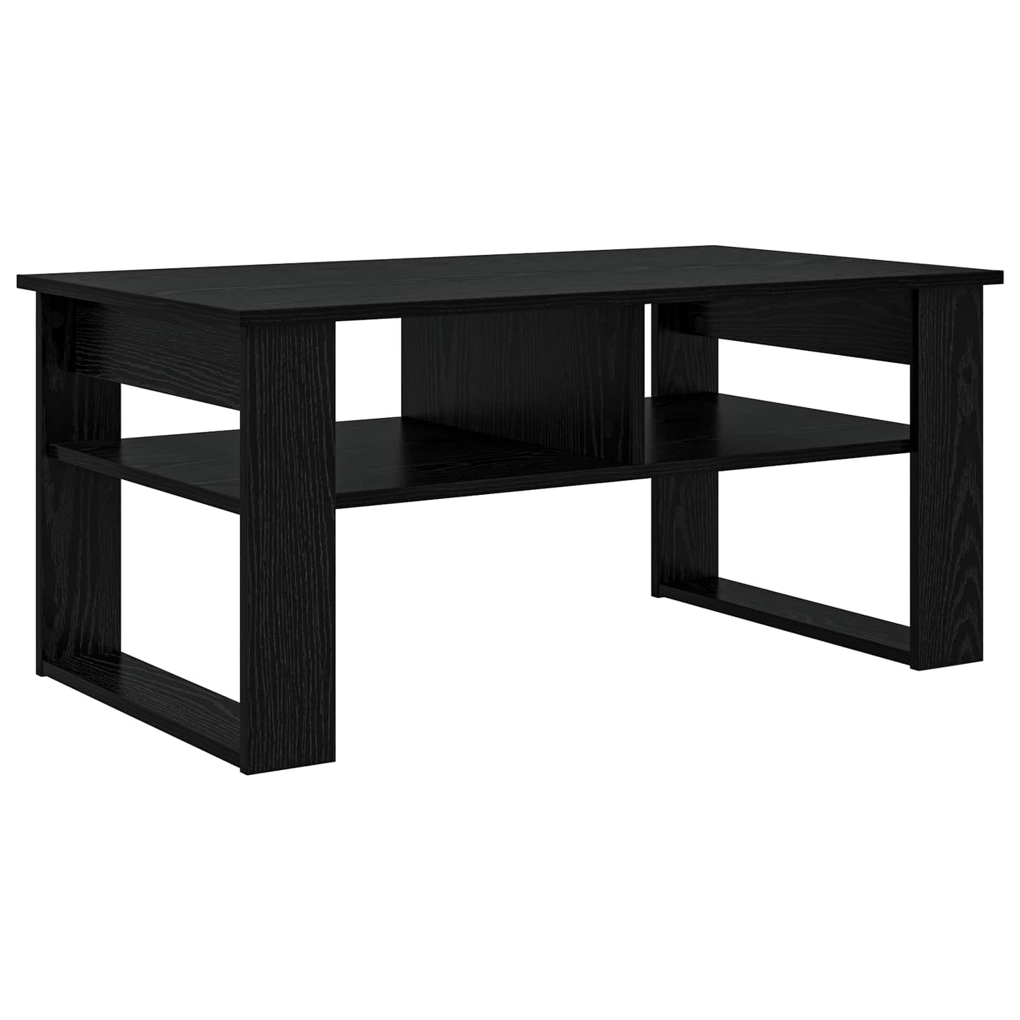 Tavolino da salotto Rovere Nero 96 x 54 x 44 cm | homemem39