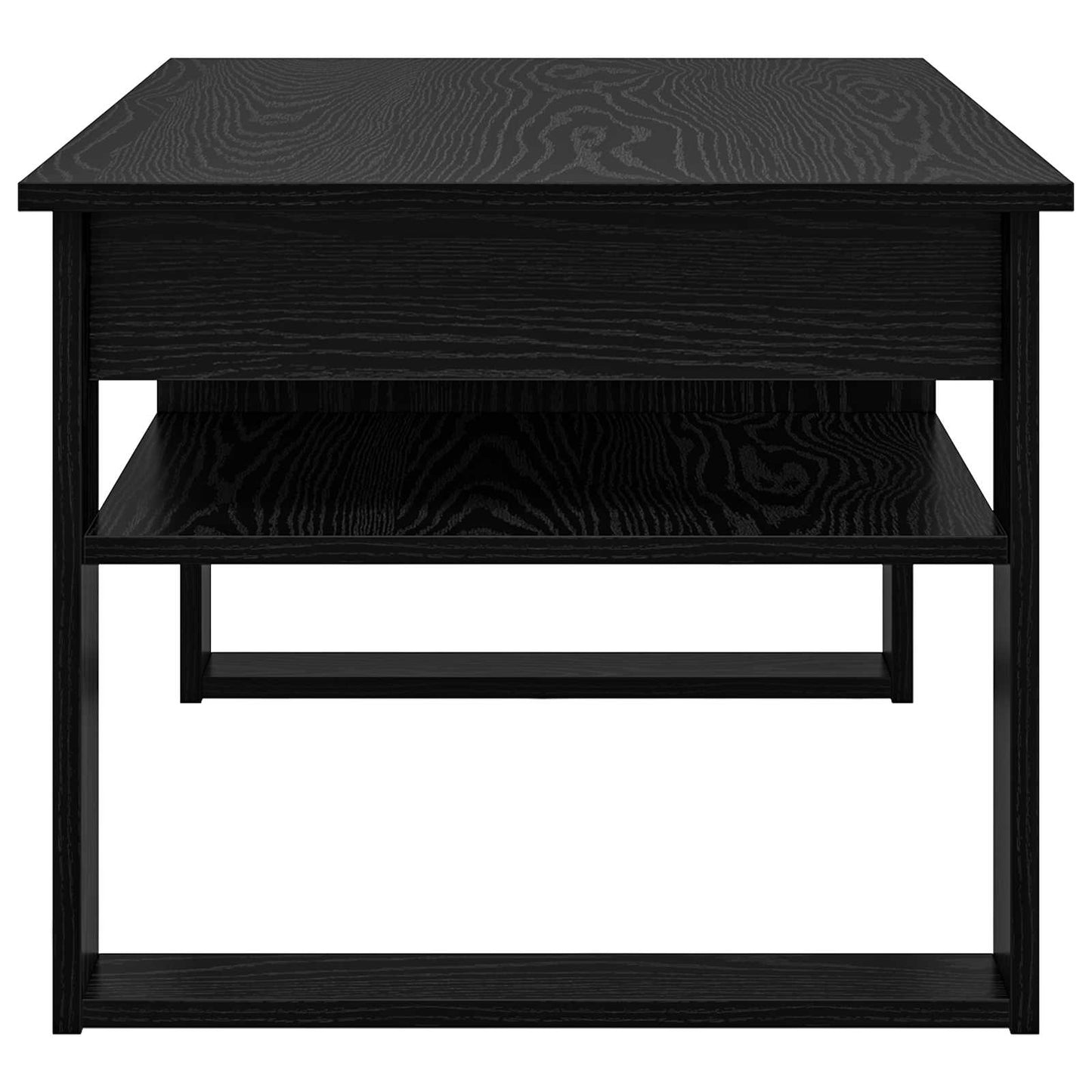 Tavolino da salotto Rovere Nero 96 x 54 x 44 cm | homemem39
