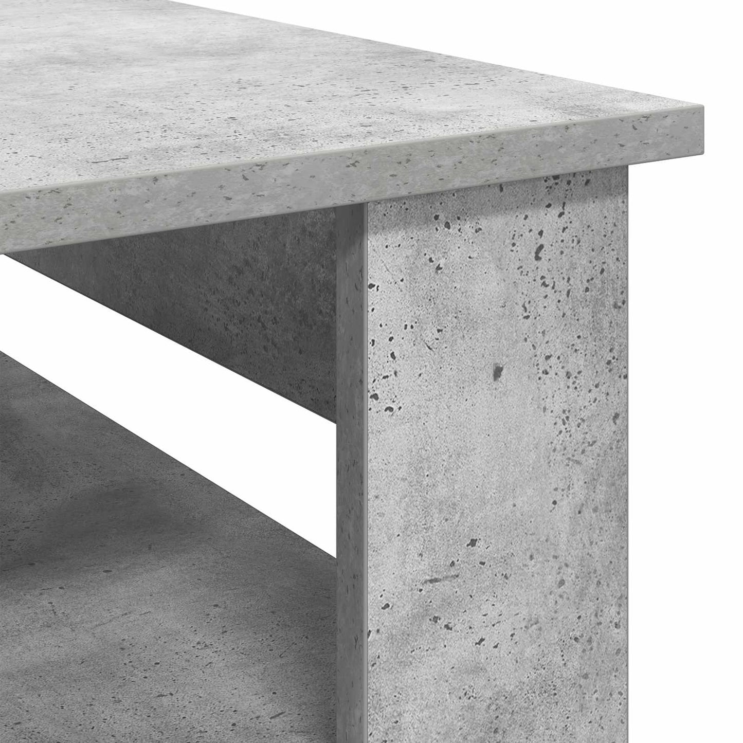 Tavolino da salotto Grigio cemento 96 x 54 x 44 cm | homemem39