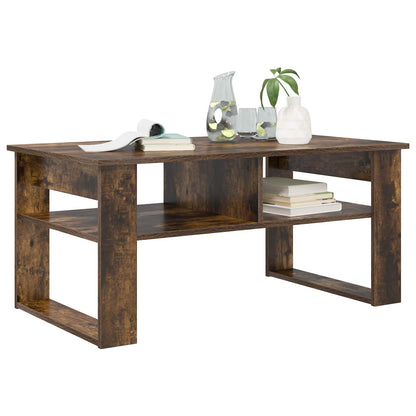 Tavolino da salotto Rovere fumé 96 x 54 x 44 cm | homemem39