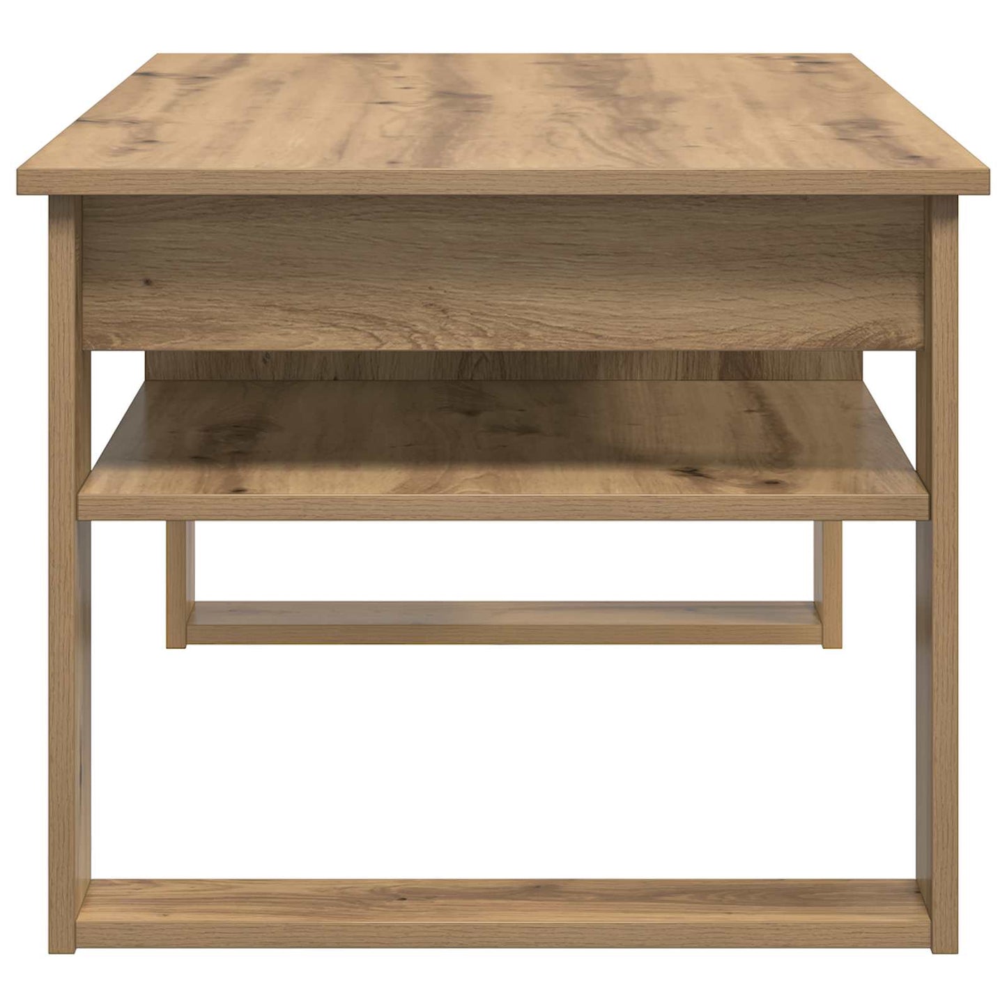 Tavolino da salotto Rovere artigianale 96 x 54 x 44 cm | homemem39
