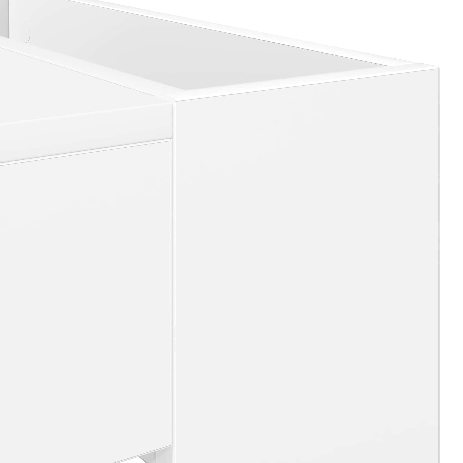 Tavolino da salotto Bianco 110 x 50 x 41 cm Legno multistrato | homemem39