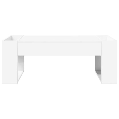 Tavolino da salotto Bianco 110 x 50 x 41 cm Legno multistrato | homemem39
