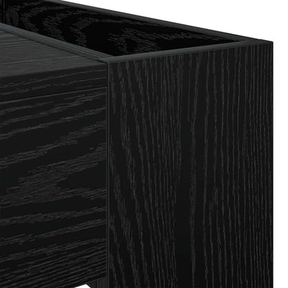 Tavolino da salotto Rovere Nero 110 x 50 x 41 cm | homemem39