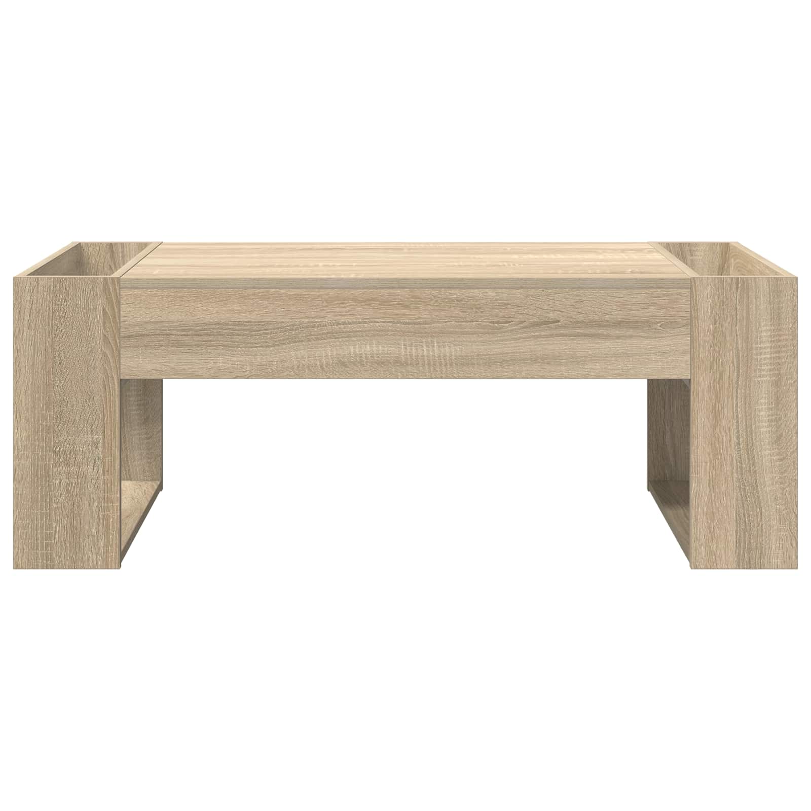 Tavolino da salotto Rovere Sonoma 110 x 50 x 41 cm | homemem39