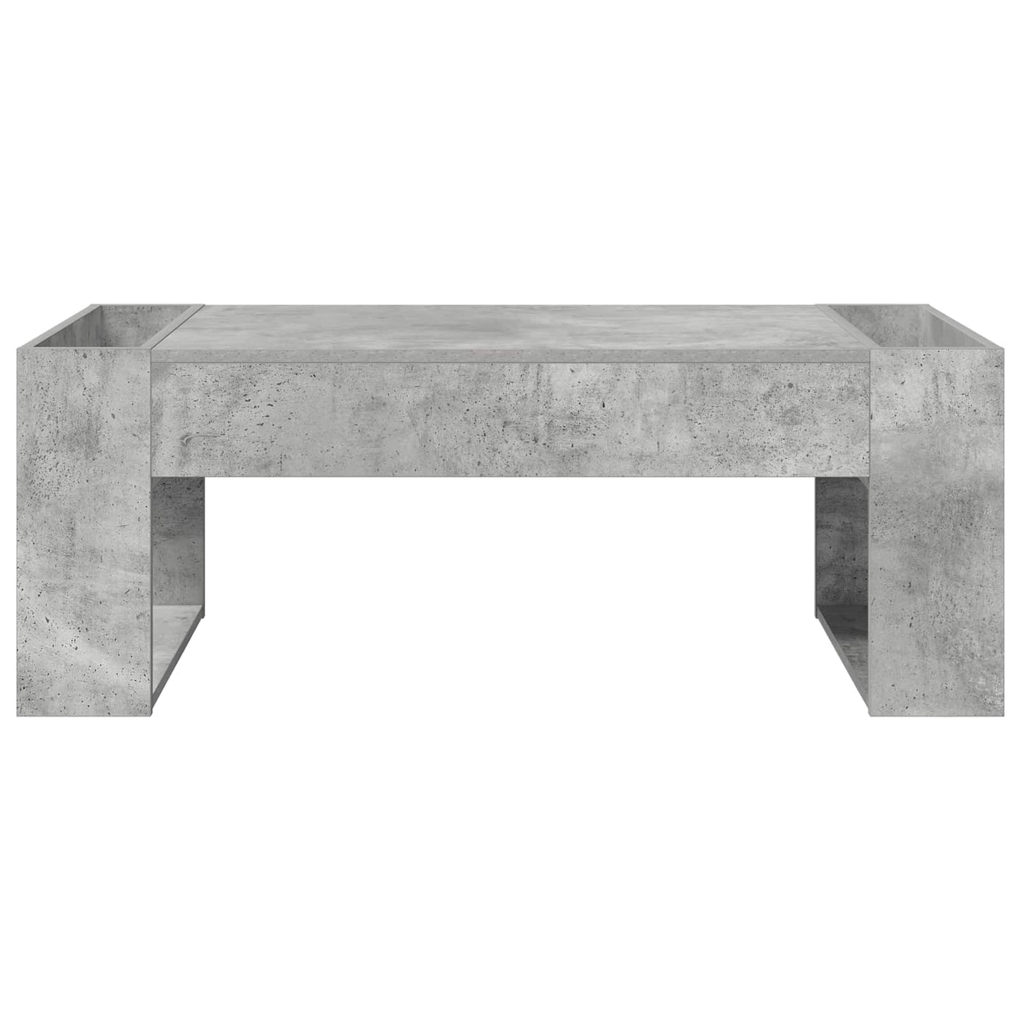 Tavolino da salotto Grigio cemento 110 x 50 x 41 cm | homemem39
