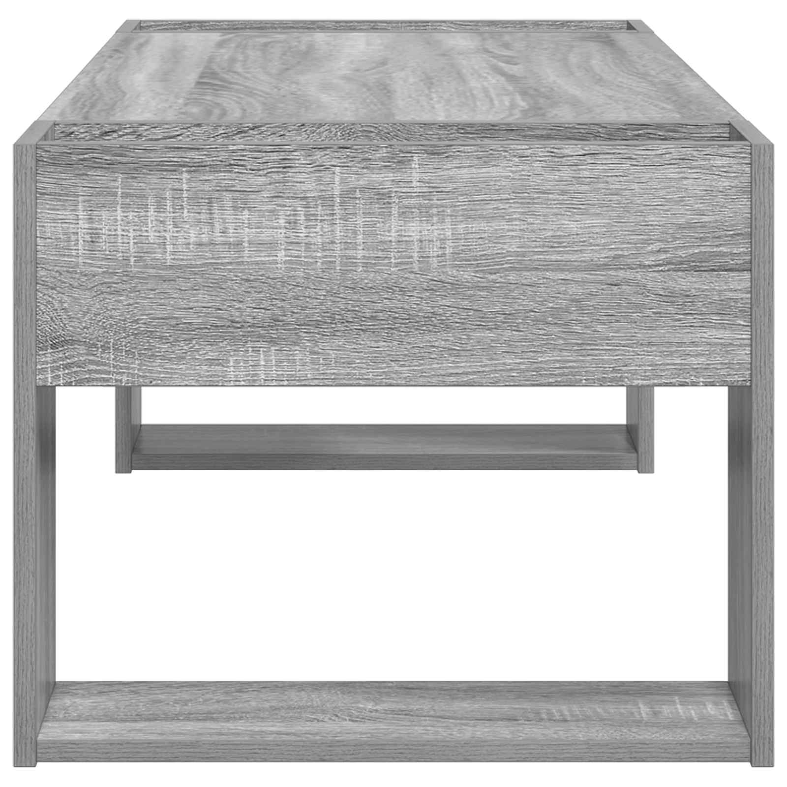 Tavolino da salotto Grigio Sonoma 110 x 50 x 41 cm | homemem39