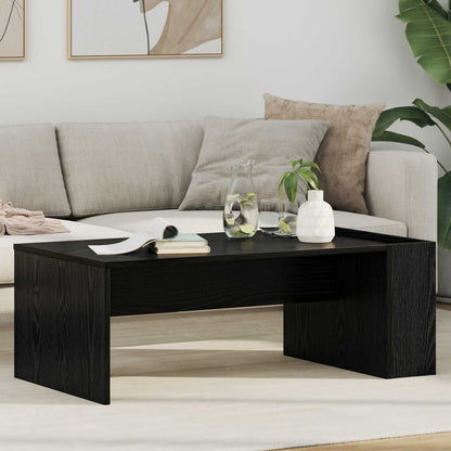 Tavolino da salotto Rovere Nero 95 x 50 x 34 cm | homemem39