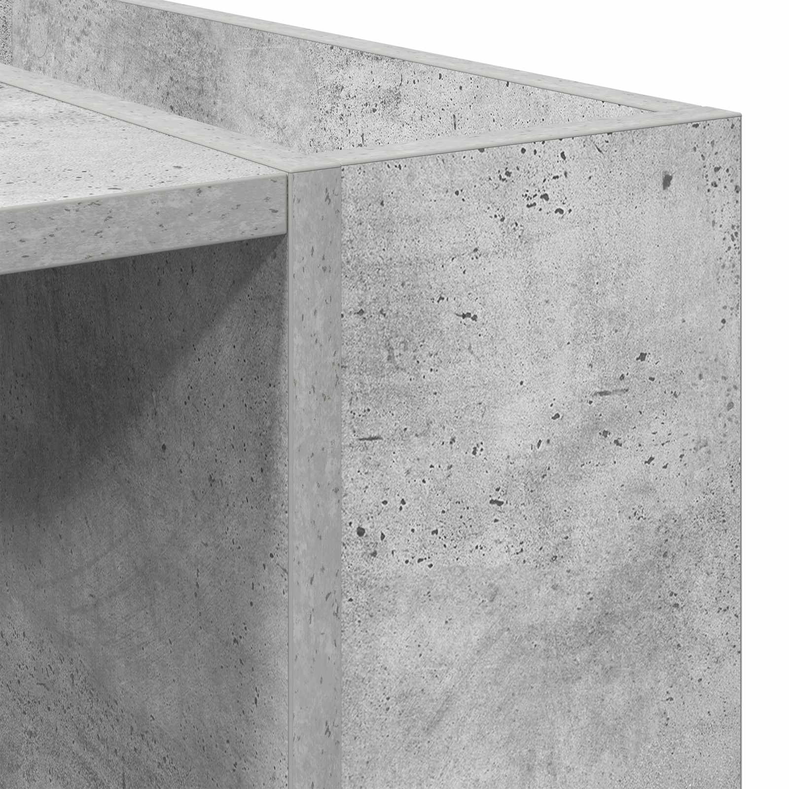 Tavolino da salotto Grigio cemento 95 x 50 x 34 cm | homemem39