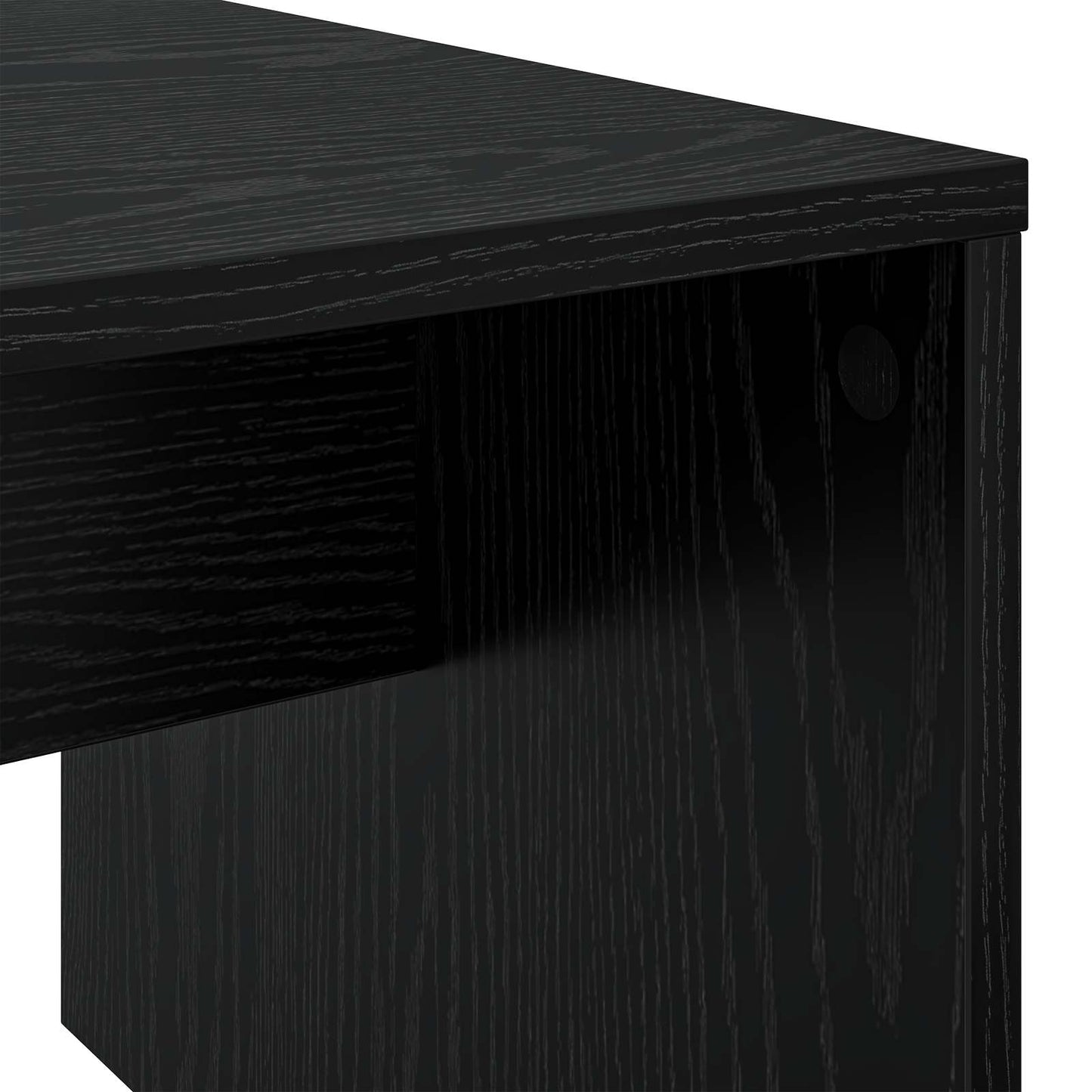 Tavolino da salotto Rovere Nero 90 x 45 x 35 cm | homemem39