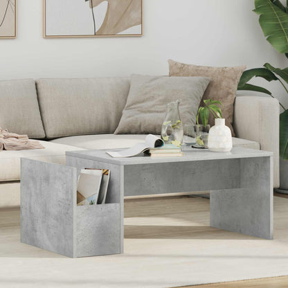 Tavolino da salotto Grigio cemento 90 x 45 x 35 cm | homemem39