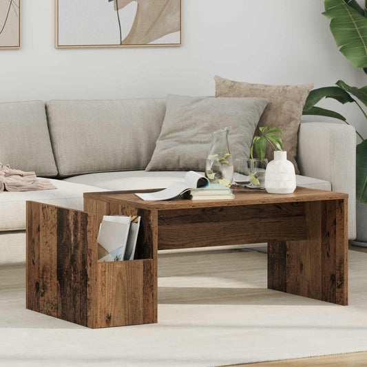 Tavolino da salotto Legno vecchio 90 x 45 x 35 cm | homemem39