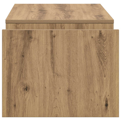 Tavolino da salotto Rovere artigianale 90 x 45 x 35 cm