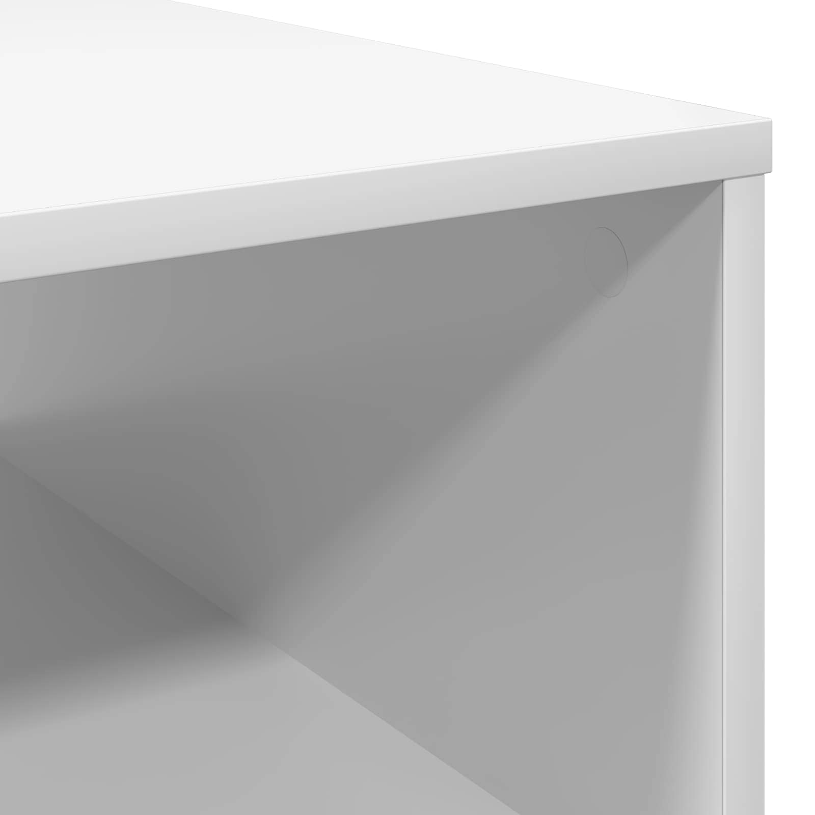 Tavolino da salotto Bianco 95 x 55 x 31 cm Legno multistrato | homemem39