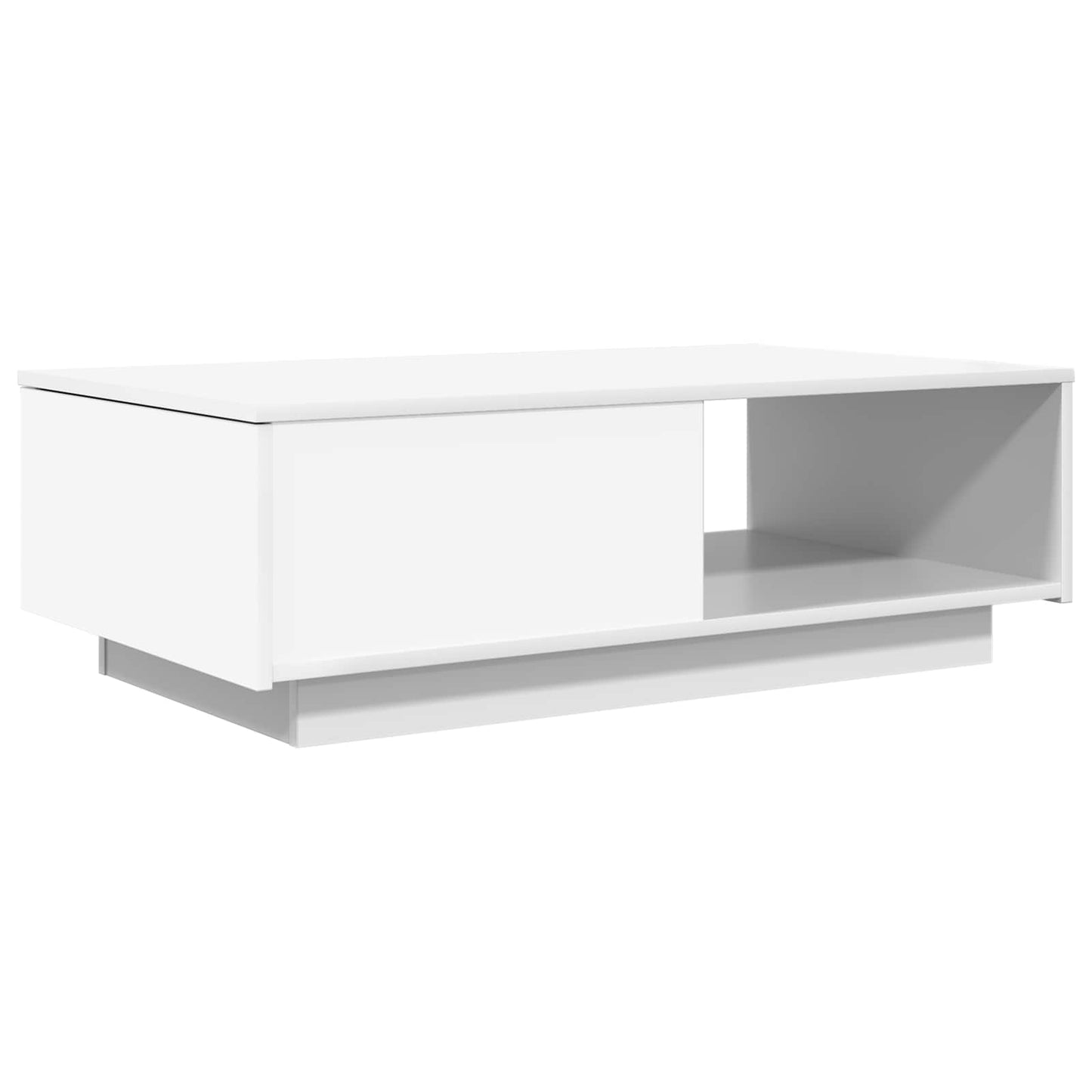 Tavolino da salotto Bianco 95 x 55 x 31 cm Legno multistrato | homemem39