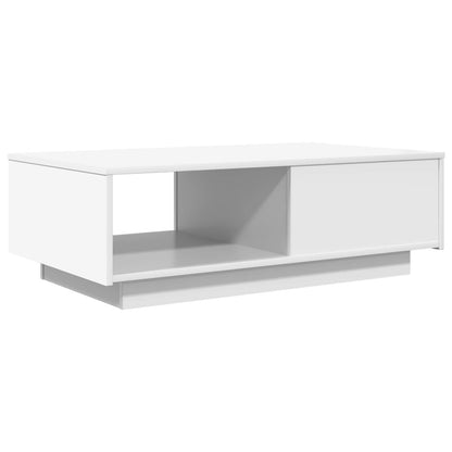 Tavolino da salotto Bianco 95 x 55 x 31 cm Legno multistrato | homemem39