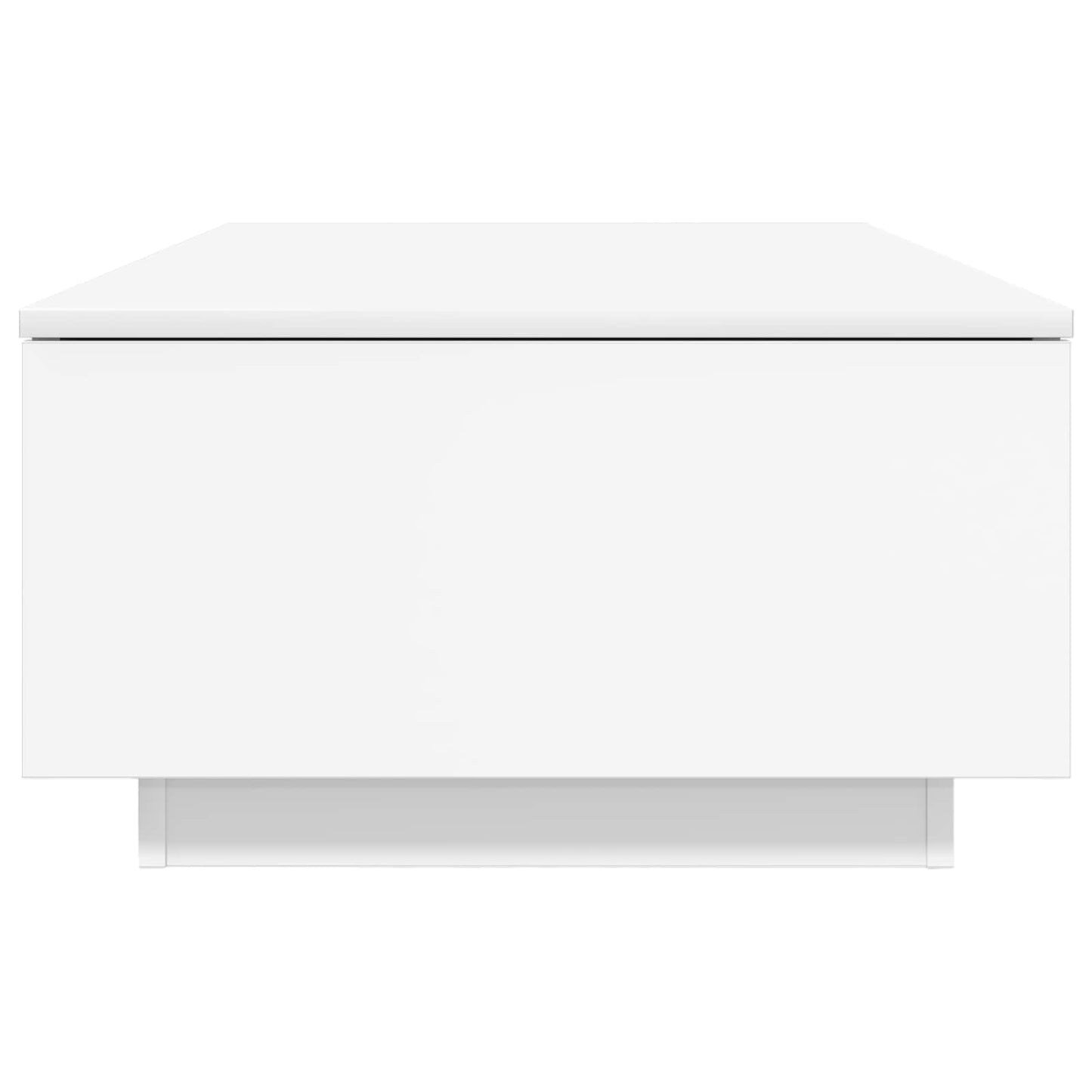 Tavolino da salotto Bianco 95 x 55 x 31 cm Legno multistrato | homemem39