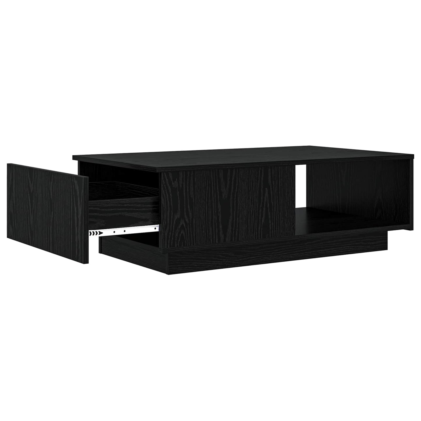 Tavolino da salotto Rovere Nero 95 x 55 x 31 cm