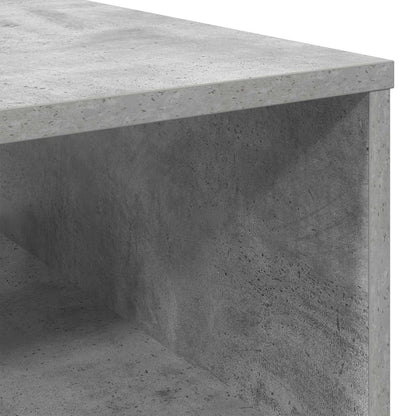 Tavolino da salotto con cassetto Grigio cemento 95 x 55 x 31 cm | homemem39