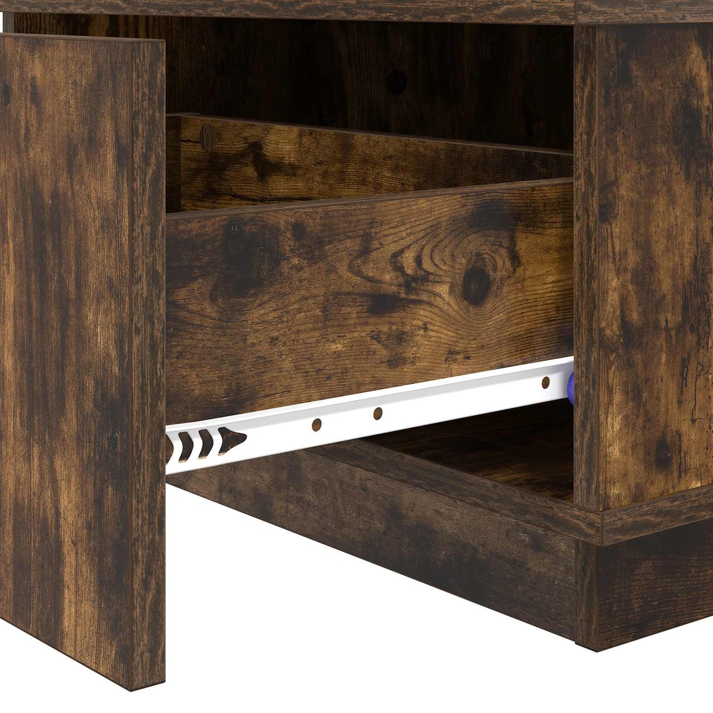 Tavolino da salotto con cassetto Rovere fumé 95 x 55 x 31 cm | homemem39