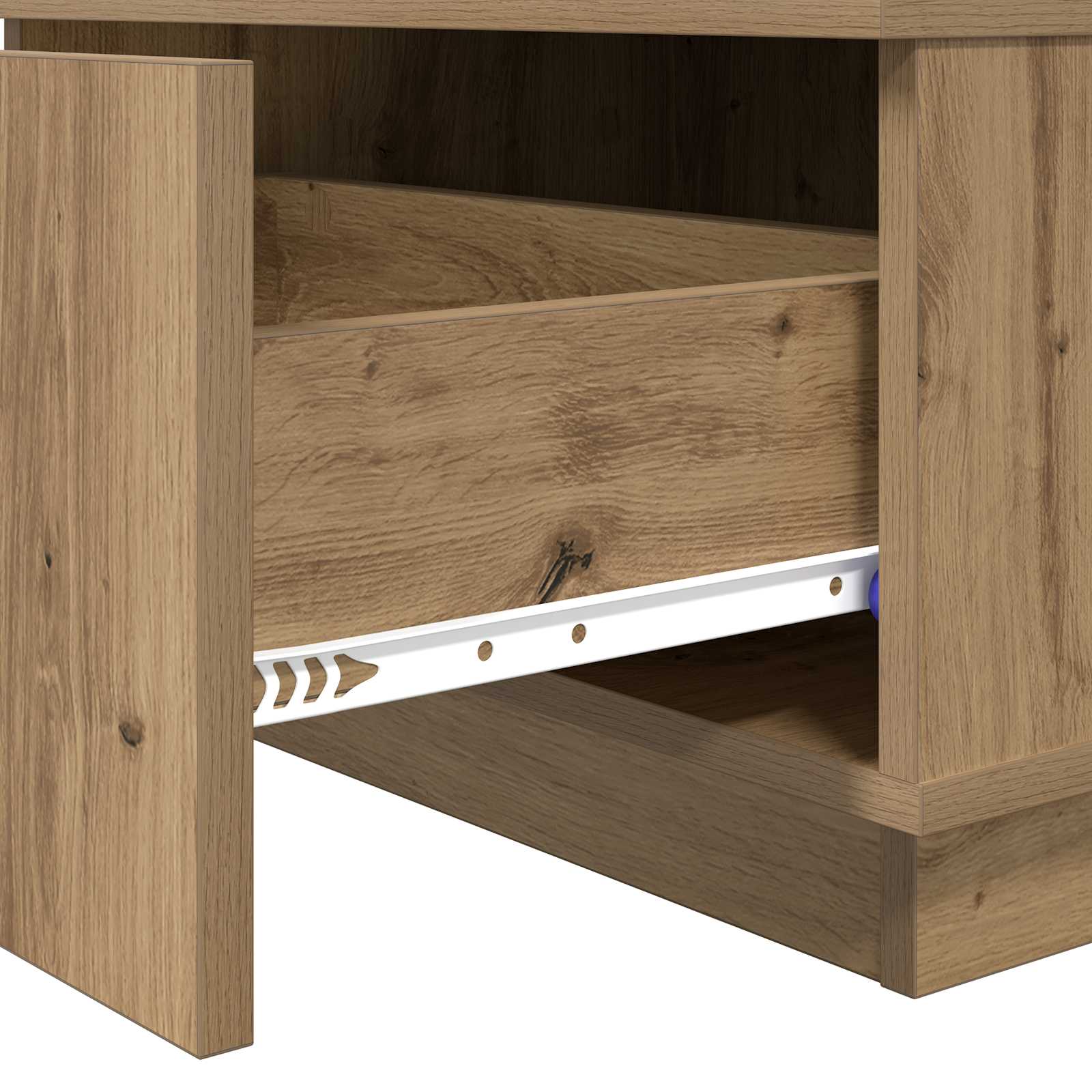 Tavolino da salotto Rovere artigianale 95 x 55 x 31 cm | homemem39